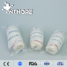 Medical bleached color plaster of paris bandage